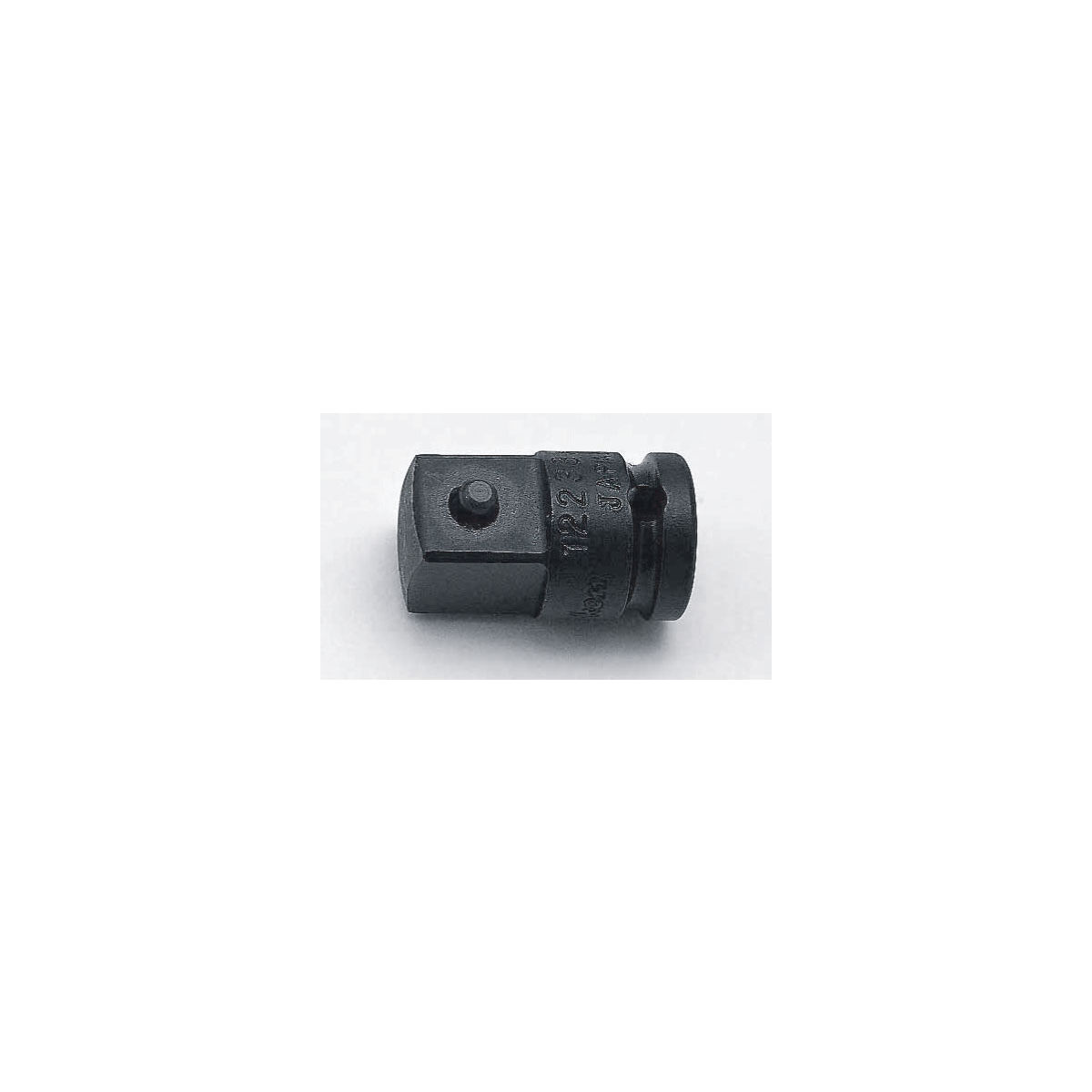Impact Verbindungsstück 1/4″(F)X3/8″(M), mit Bohrung, DIN3121 Form F