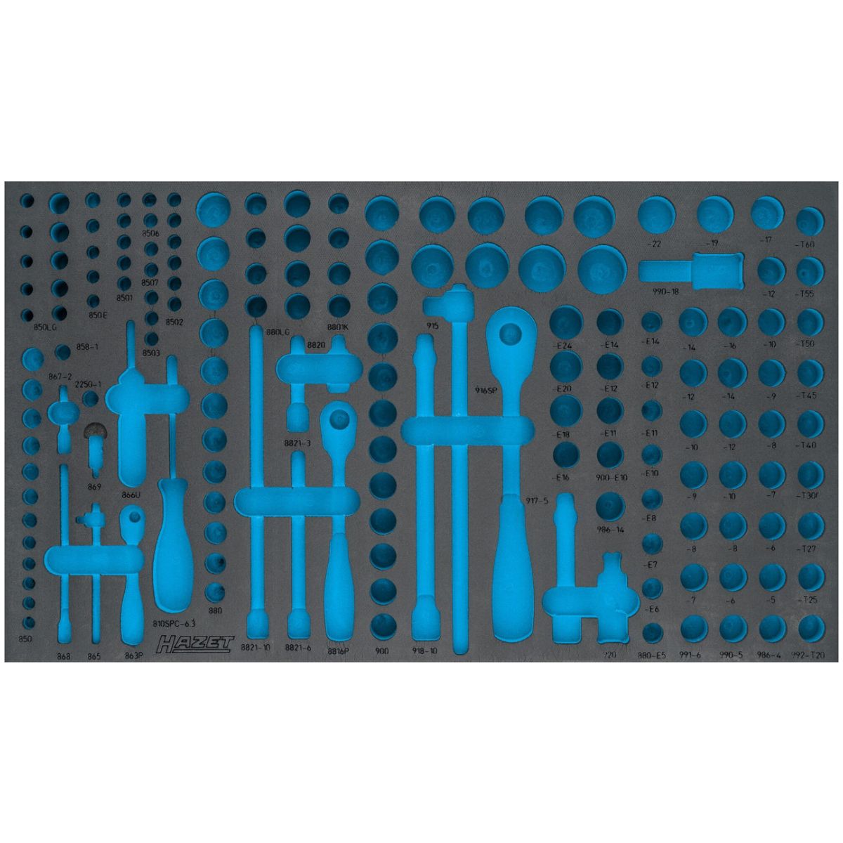 2-Komponenten Weichschaumeinlage ∙ L x B: 691 mm x 392 mm