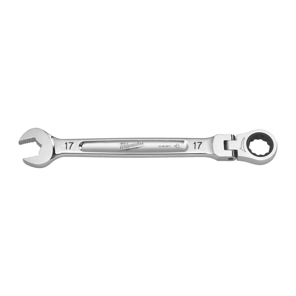 Gelenk-Ratschen-Ringmaulschlüssel 17 mm