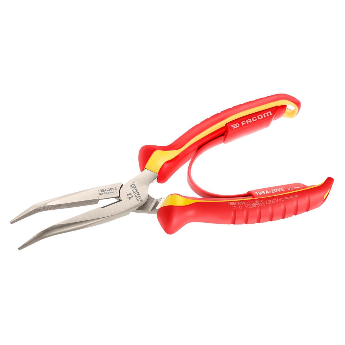 Zange 1000V Halbrund 200mm