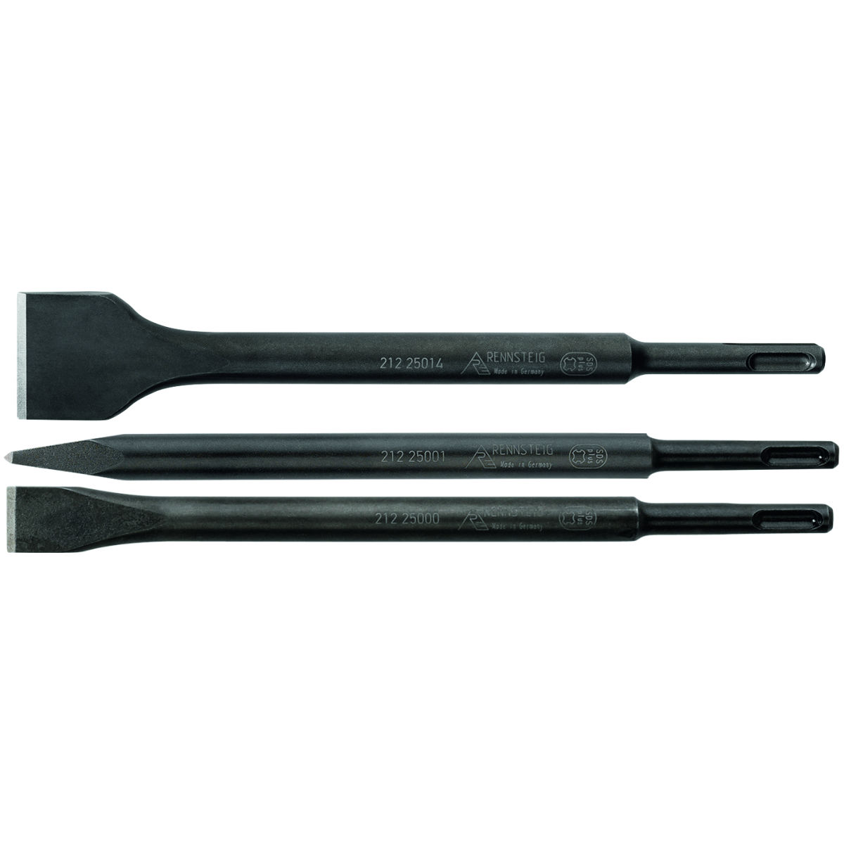 Meißelsatz SDS-plus – 250 mm 3-teilig, Anzahl Werkzeuge: 3
