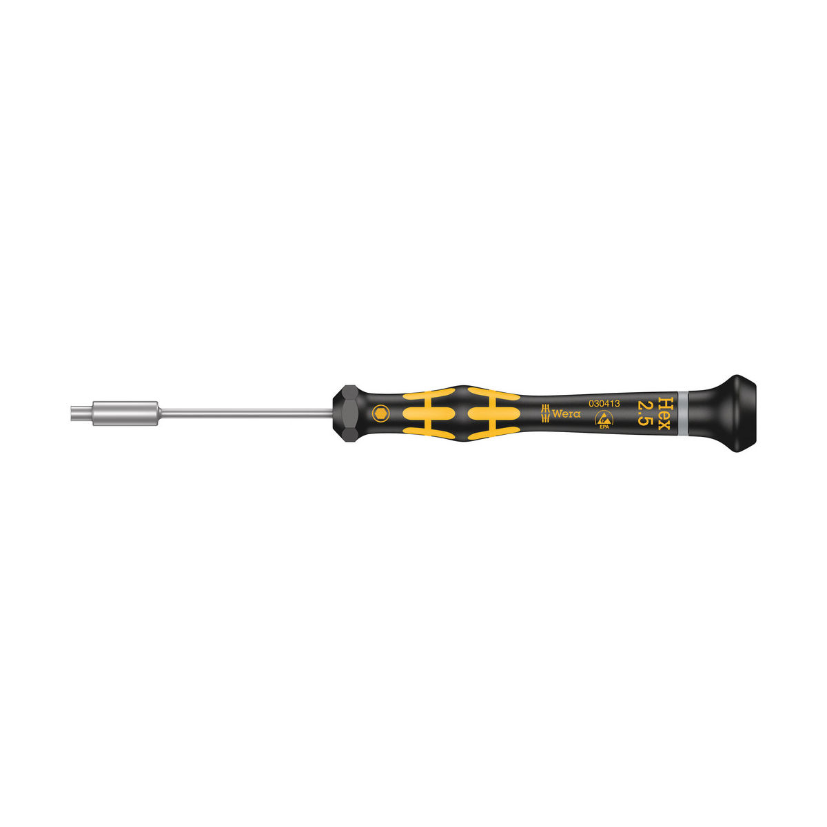 1569 ESD Kraftform Micro Steckschlüssel, 2,5 x 60 mm