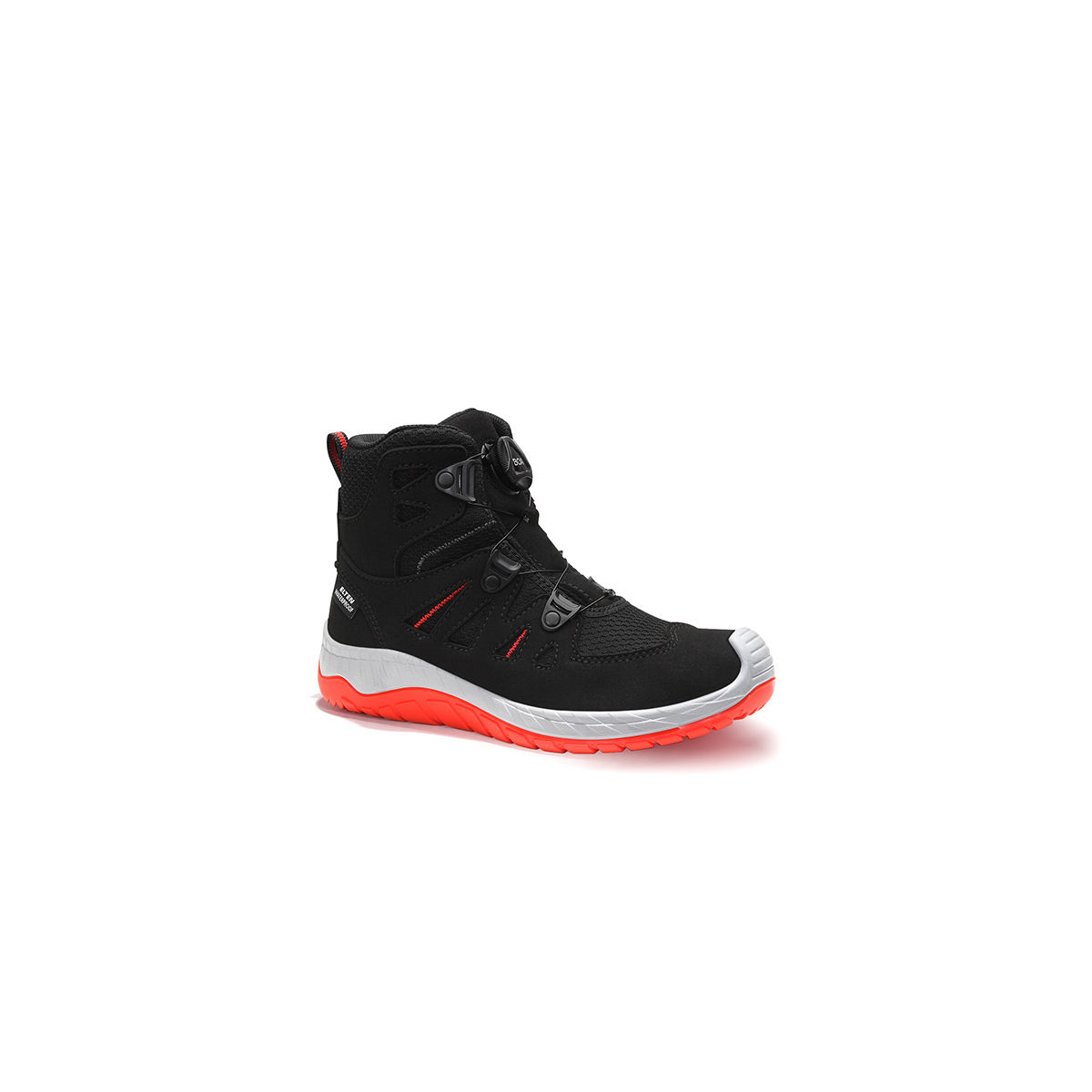 Stiefel MADDOX Kids BOA® schwarz-rot Mid, Größe 36