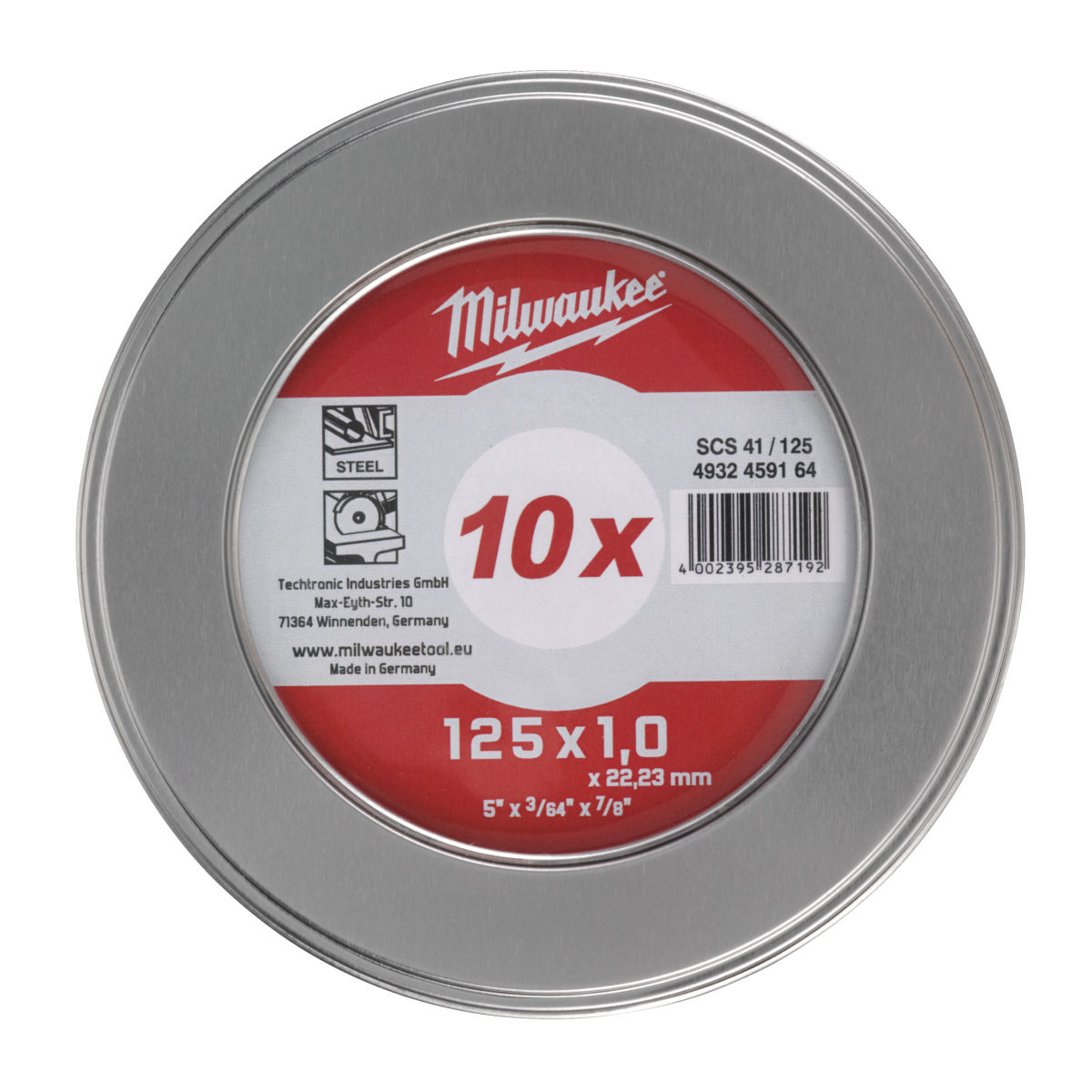 Metalltrennscheiben 125x1 mm PRO+ 10er mit Box