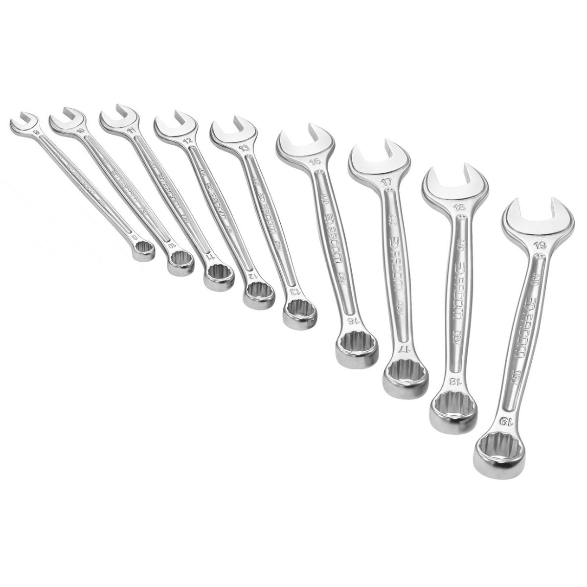 Ring-Maulschlüssel-Set 8-teilig Karton