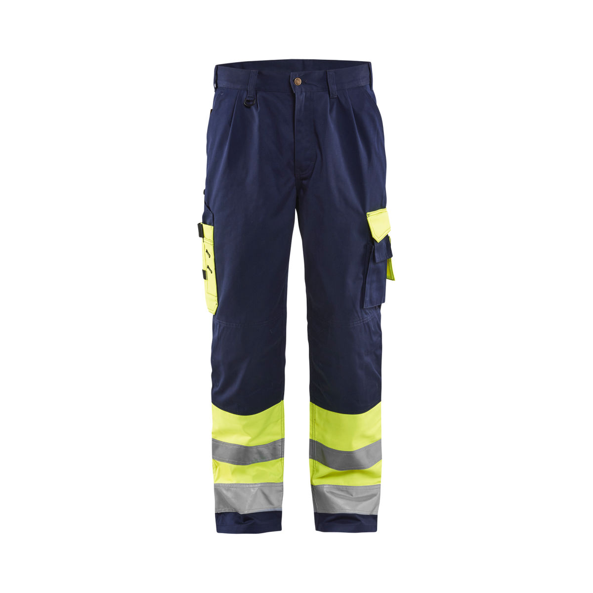 High Vis Arbeitshose High Vis Gelb/Marineblau D104, high vis gelb / marineblau