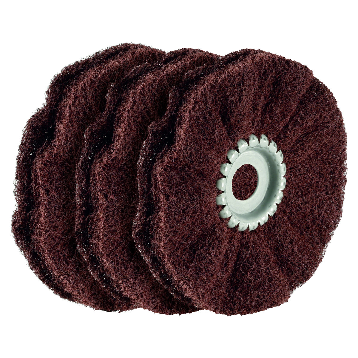 Schleifvliesring-Set, 3-teilig (A), zum Reinigen und Mattieren grob, Ring-⌀: 100mm