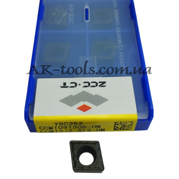 80° CNMG+ССМT · CCMT09T308-HM YBC252 ZCC Original