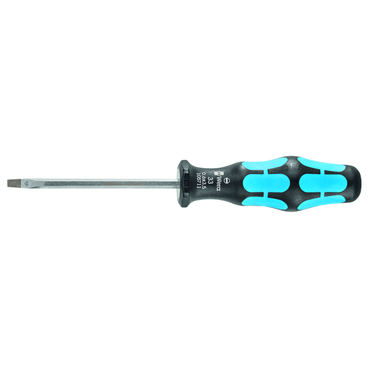 Schraubendreher für Schlitz, mit Kraftform-Heft, Schneidenbreite b: 3,5mm