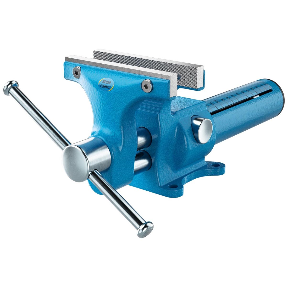 Parallel-Schraubstock „Heuer-Compact“ mit Schnellverstellung, Backenbreite: 120mm