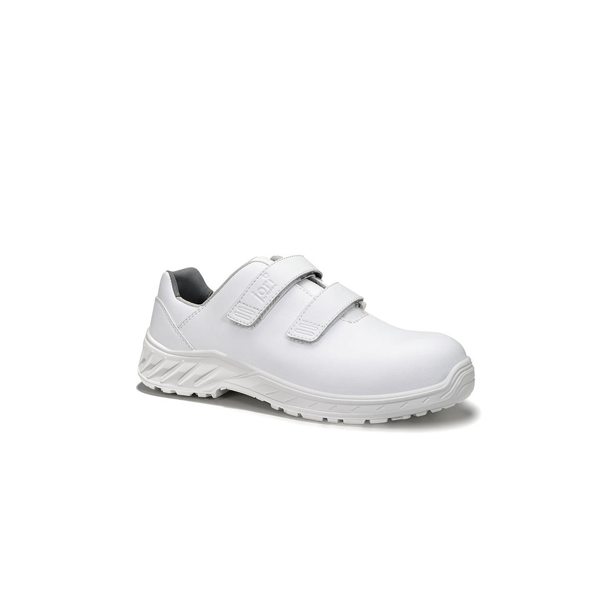 Sicherheitshalbschuh jo_CLEAN Strap weiß Low ESD S3S, Größe 48