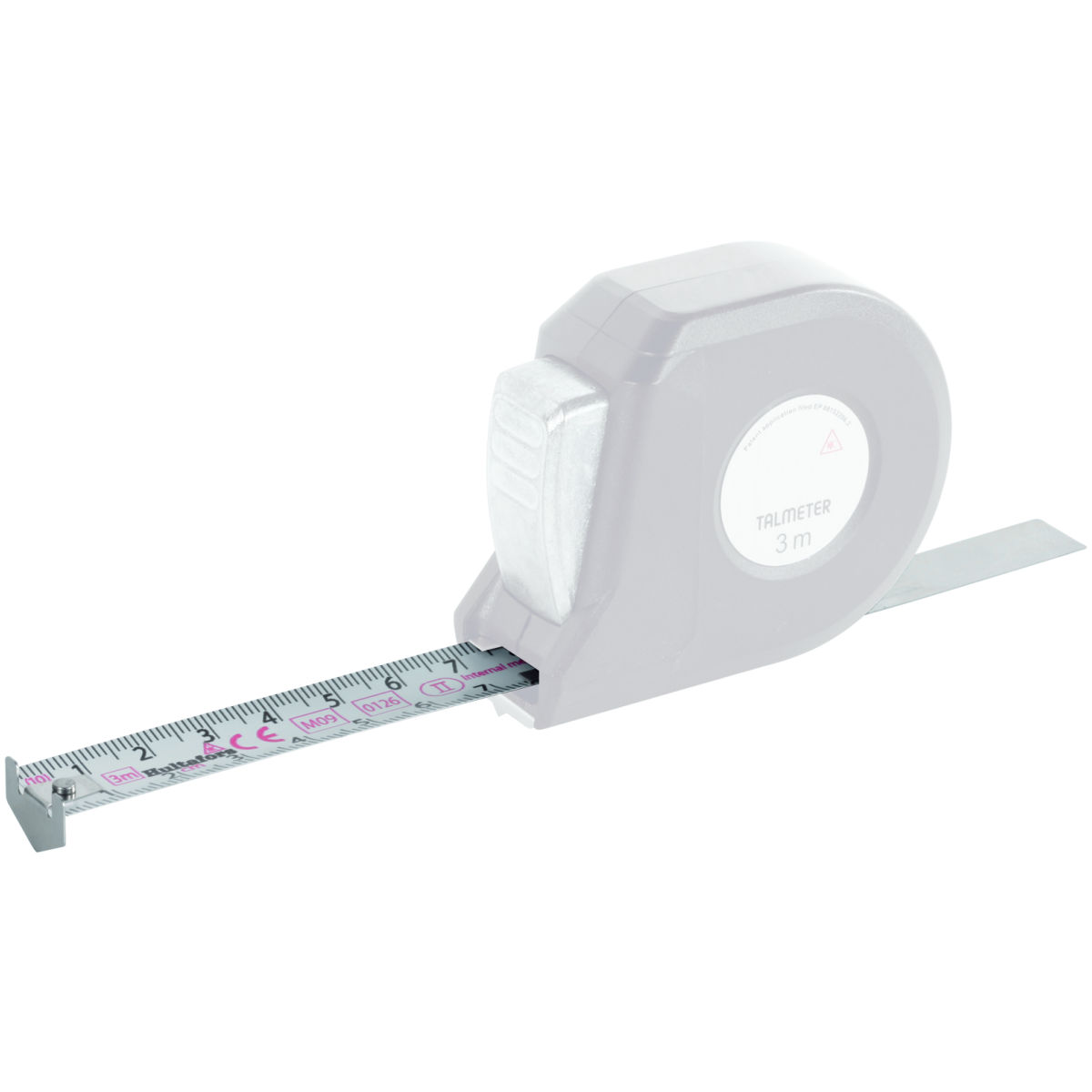 Ersatzbandmaß für Talmeter, Bandlänge: 2m