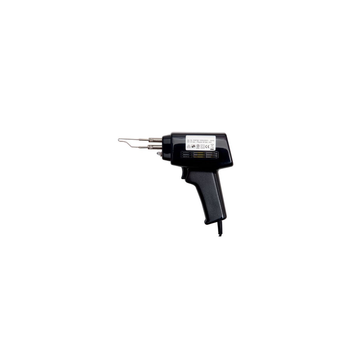 Doppelt isolierte Lötpistole mit sofortiger Hitzeerzeugung, 100 W, 400 °C