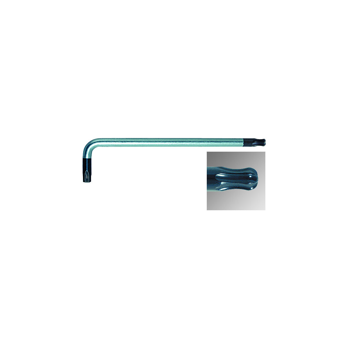 Winkelschraubendreher für Torx® mit Kugelkopf, Torx®-Profil: TX9