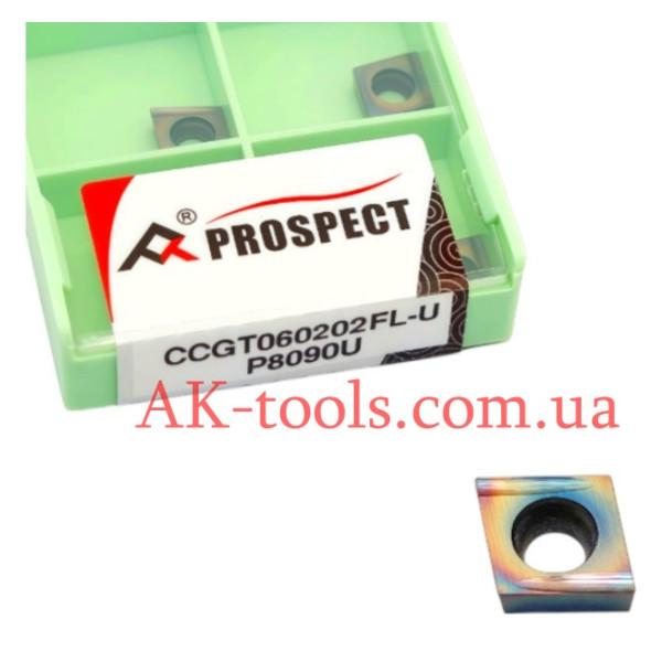 80° CNMG+ССМT · CCGT060202FL-U P8090U