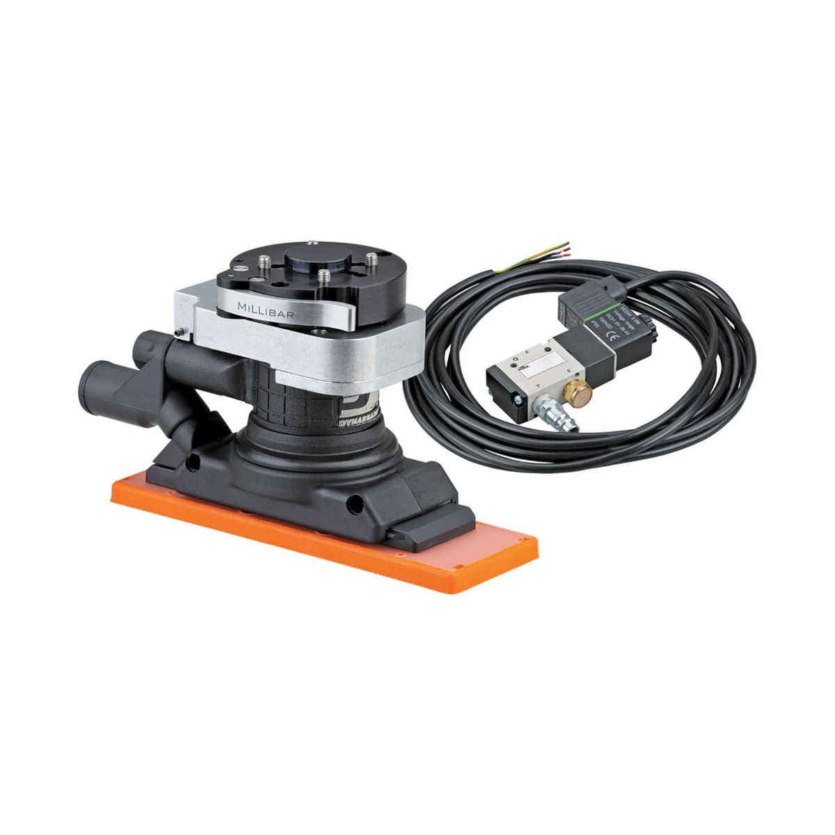 2-3/4″ B x 8″ L (70 mm x 203 mm) Dynaline-Schleifmaschine, Zentralstaubsauger