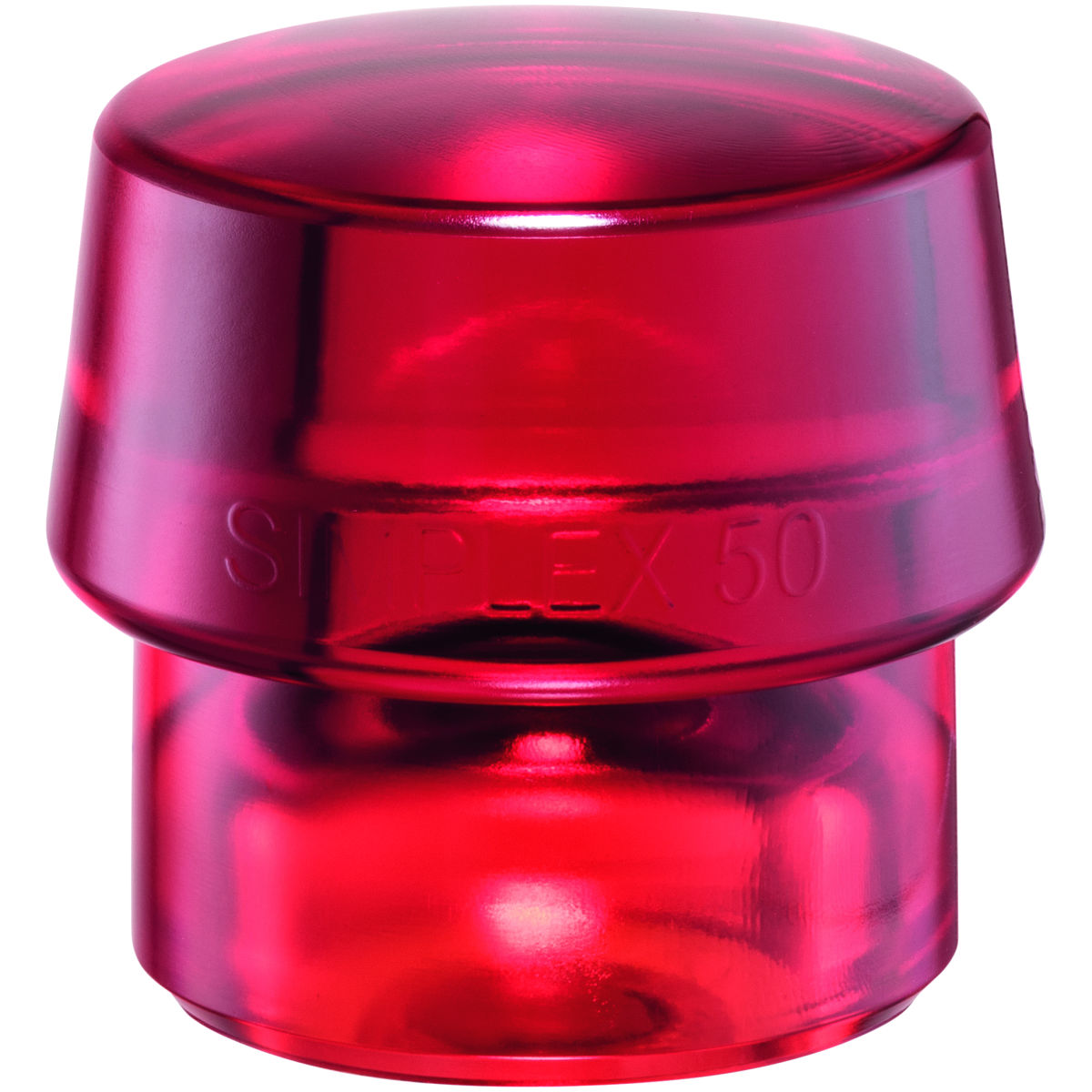 SIMPLEX-Schonhammer Kunststoff-Einsatz, rot, für Hammerkopf-⌀: 30mm