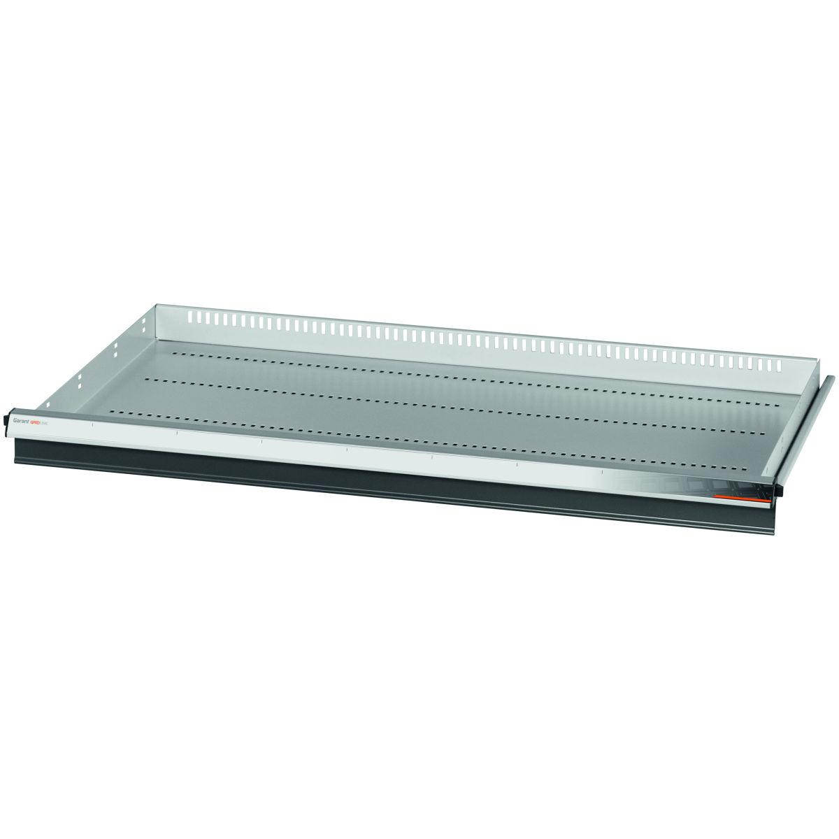 Schublade, 200 kg, 36×20G, Schubladen-Fronthöhe: 75mm