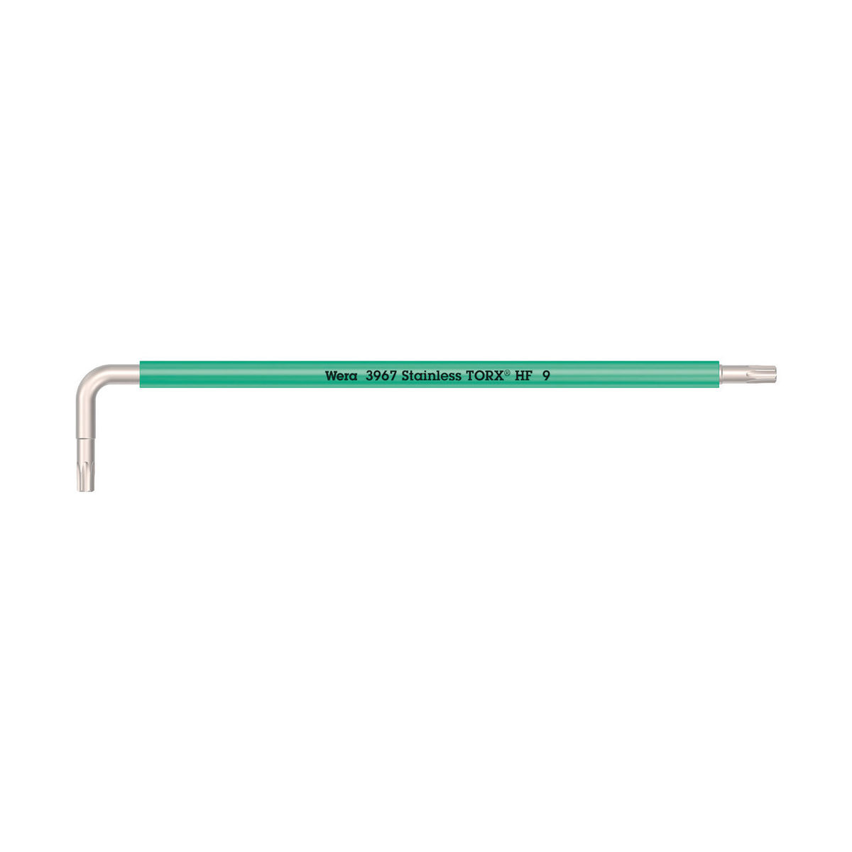 3967 SXL HF TORX® Winkelschlüssel Multicolour mit Haltefunktion, lang, Edelstahl, TX 9 x 101 mm