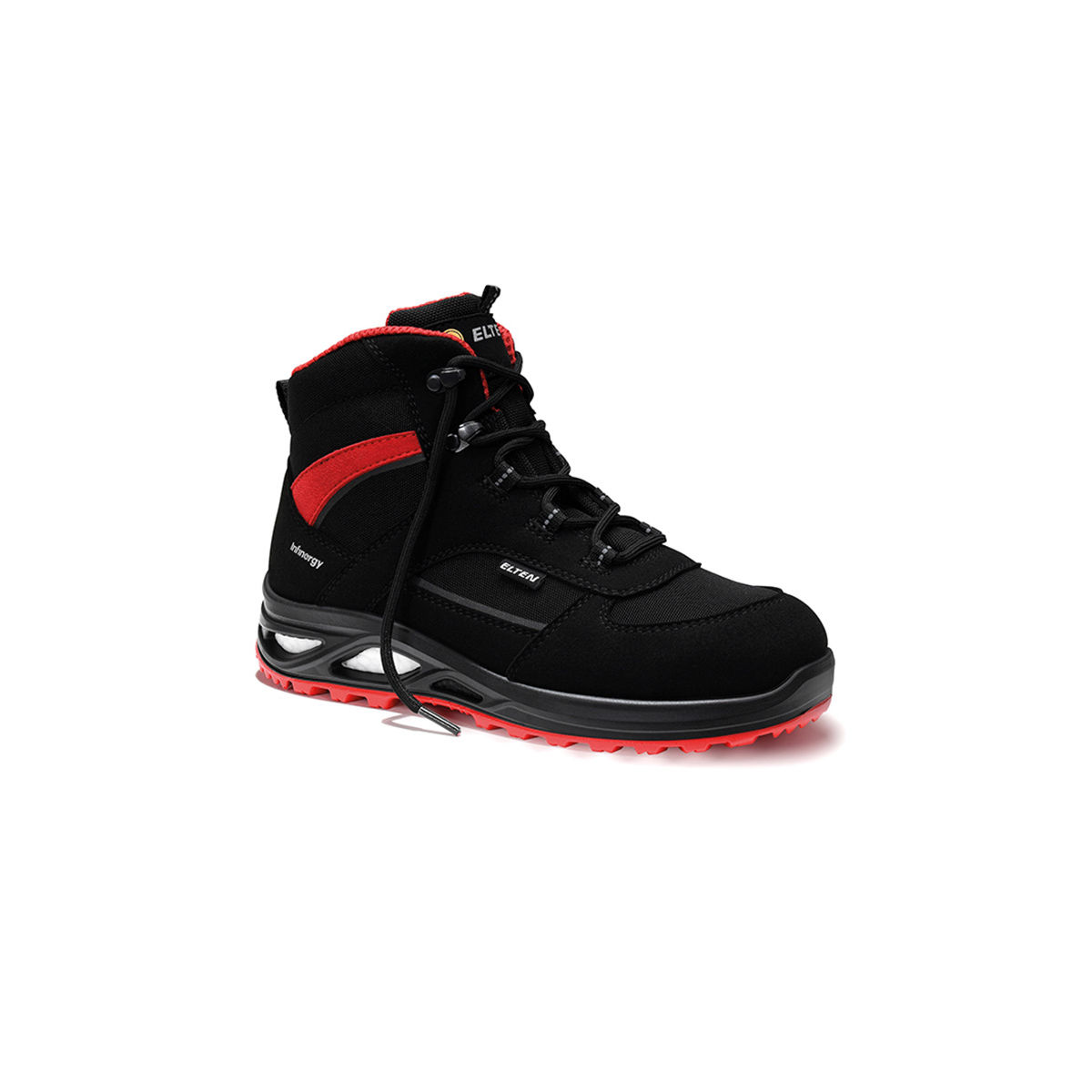 Damen-Sicherheitsstiefel HANNAH XXTL schwarz-rot Mid ESD S3S, Größe 39