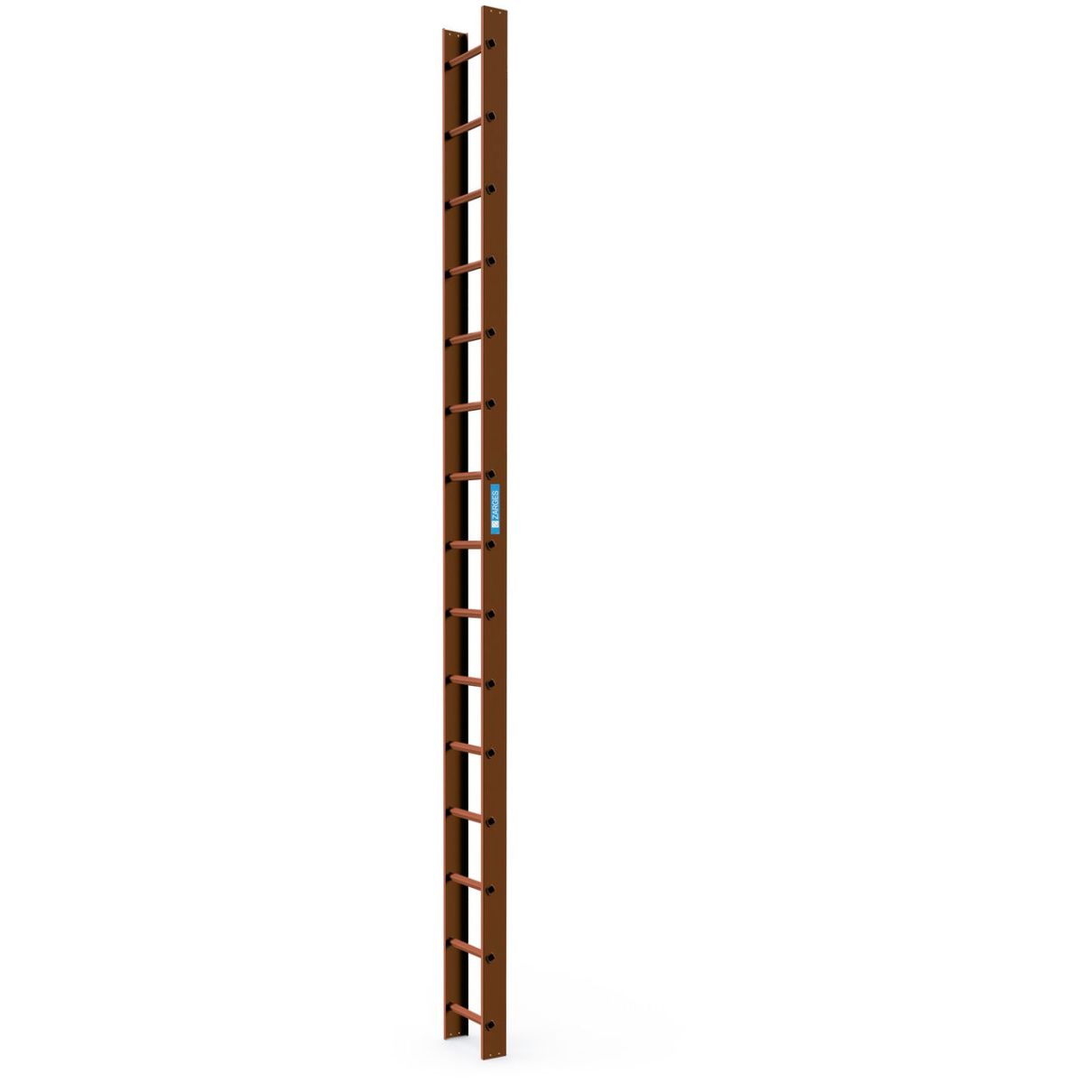 Dachleiter 4,2m Kupferbraun beschichtet