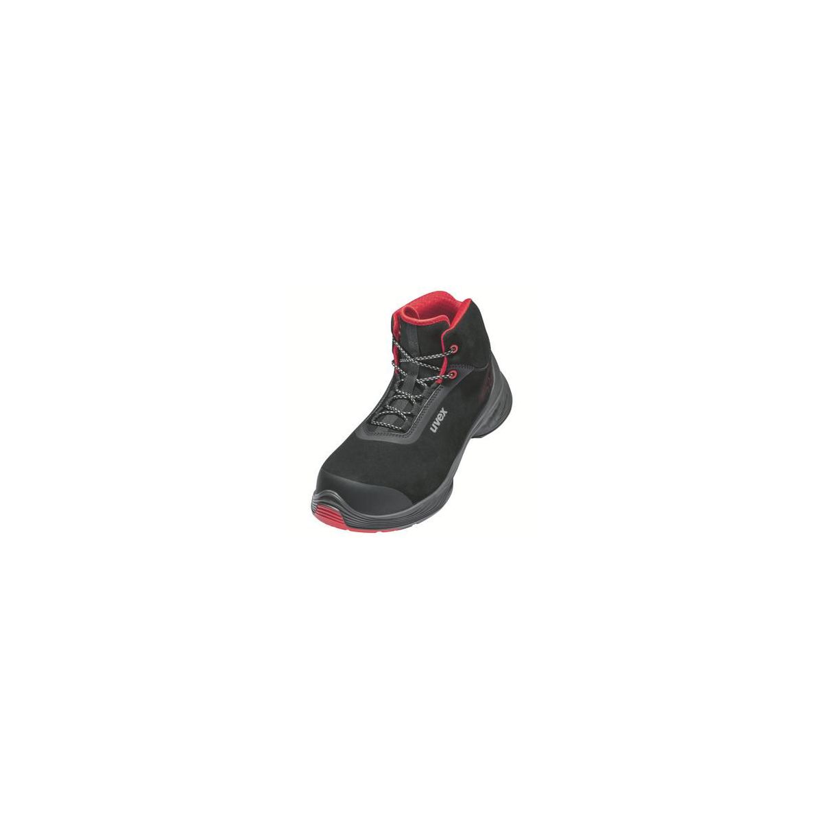 uvex 1 G2 Stiefel S3 schwarz/rot Weite 10 Größe 49