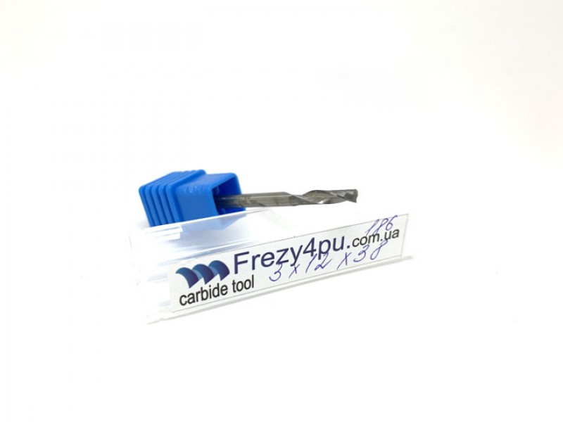 Фреза однозахідна 3*12*38