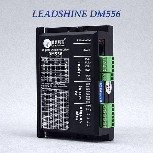 Драйвер крокового двигуна Leadshine DM556 — цифровий драйвер для NEMA17–NEMA34 ЧПУ