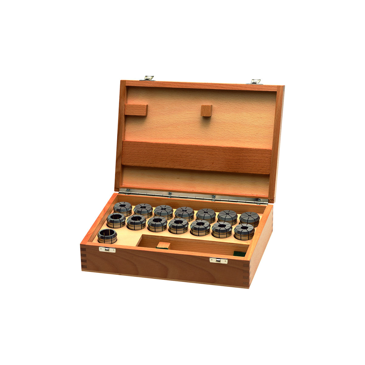 OZ-Spannzangen-Satz Typ 462 E 15-teilig, für Futter 5−25 mm