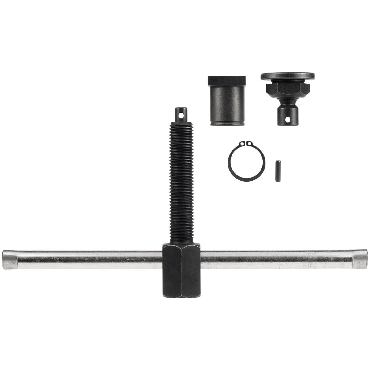 Spindel mit Knebel und Druckkappe