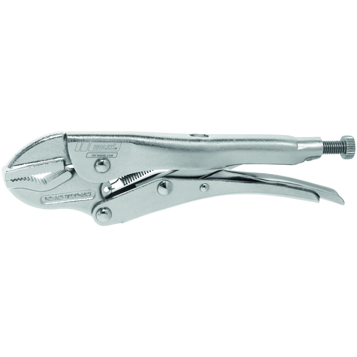 Universal-Gripzange mit Prismenbacke, ganze Länge: 175mm