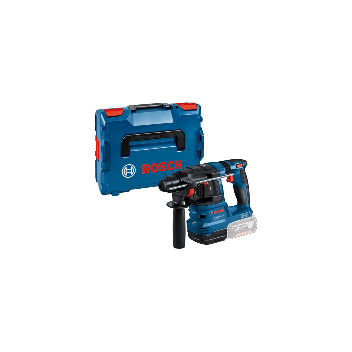 Akku-Bohrhammer mit SDS plus GBH 18V-22, L-BOXX
