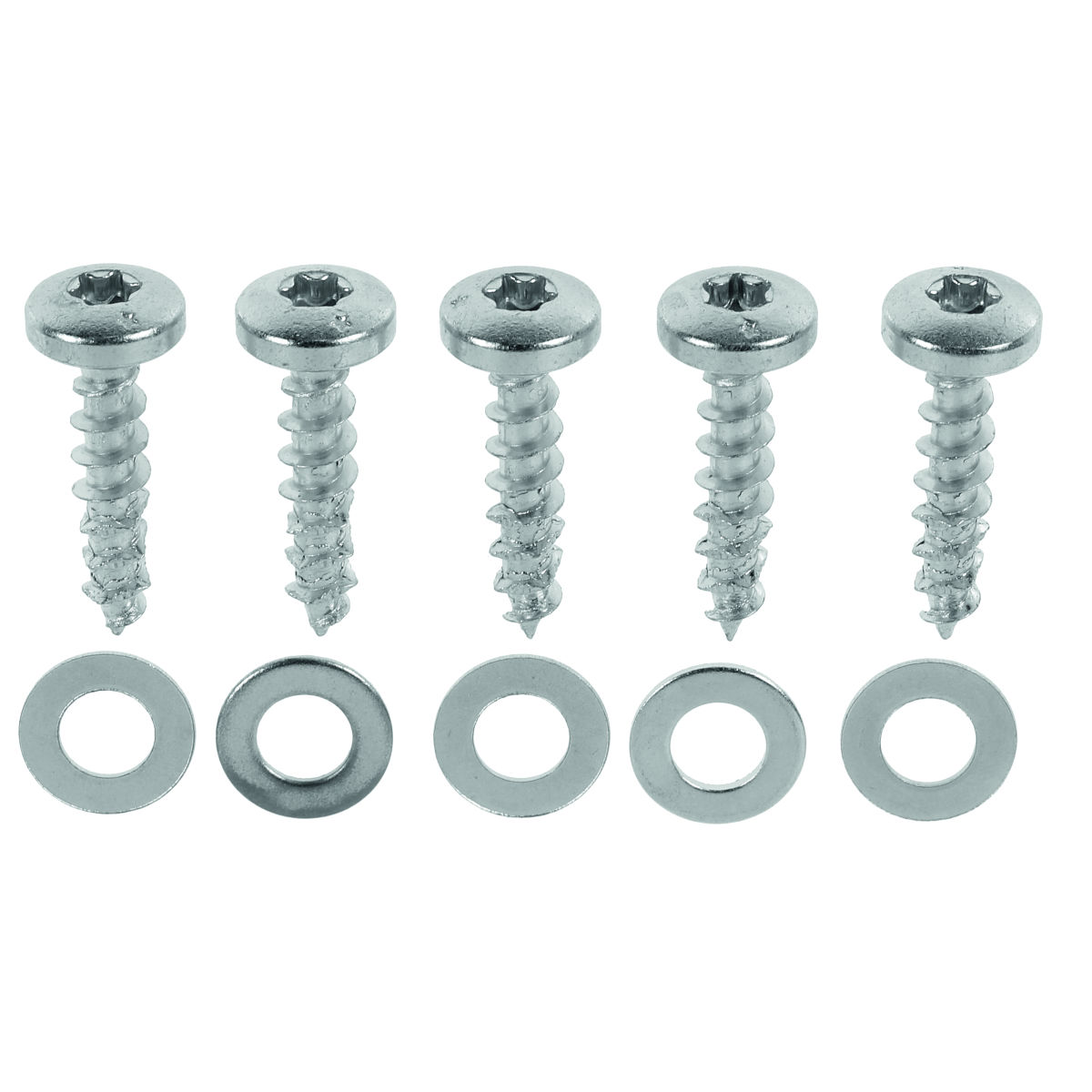 Schrauben für Ablageplatten aus Bambus, Set 5-teilig, ⌀: 4,5mm