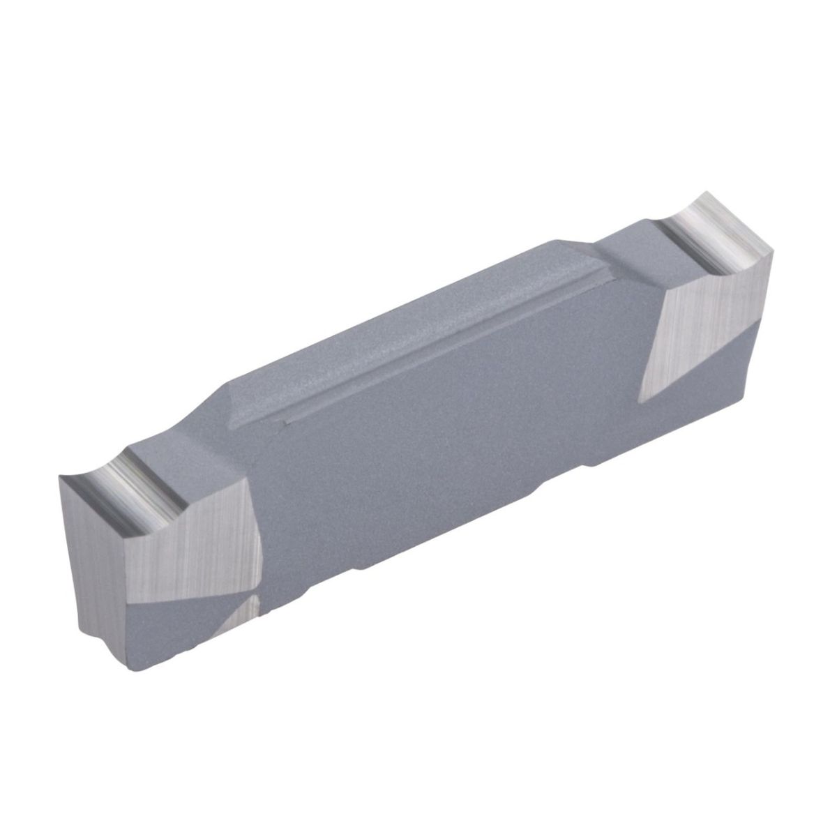Abstechplatte zweischneidig links 10°, HU9310, Stechbreite w / Eckenradius R: 2/0,05mm