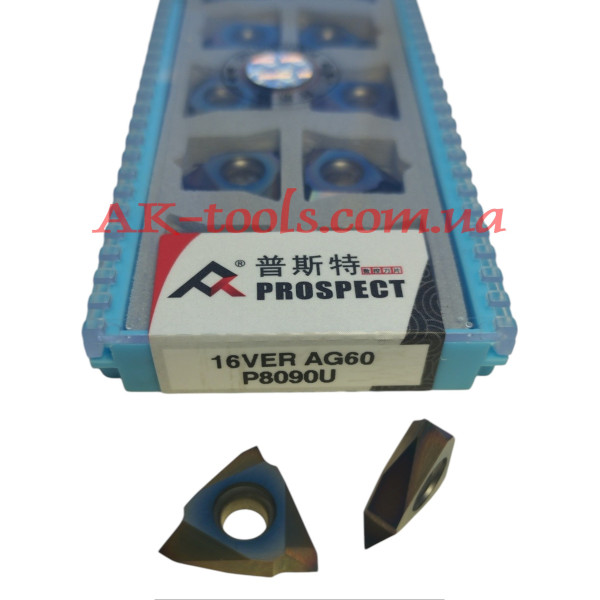 ER-різьбова пластина · 16VER AG60 P8090U