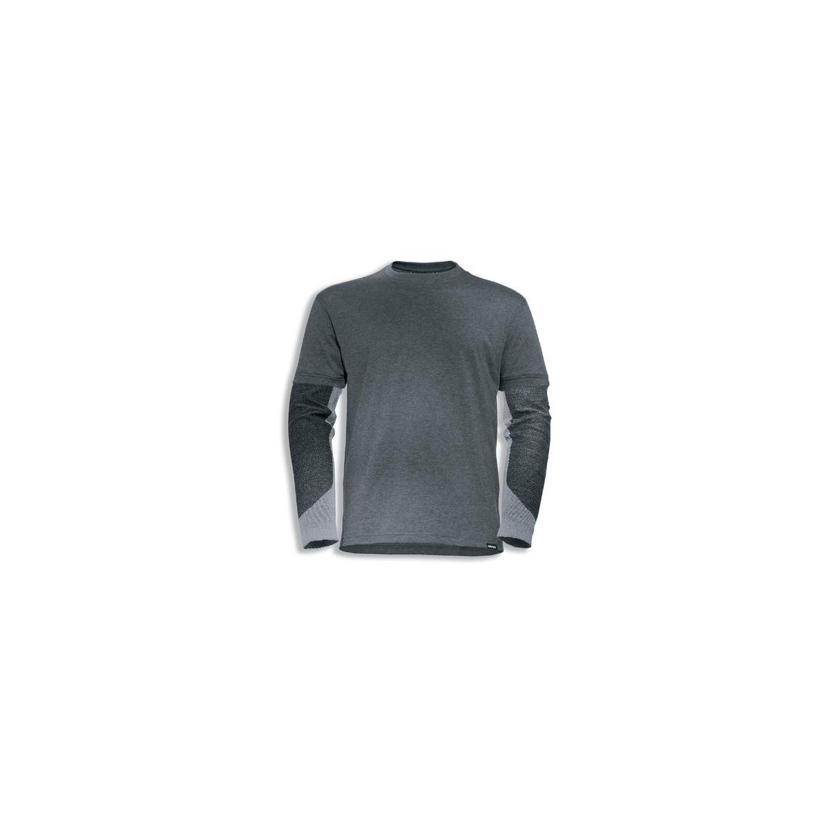 Longsleeve uvex cut grau/anthrazit XL, grau / anthrazit