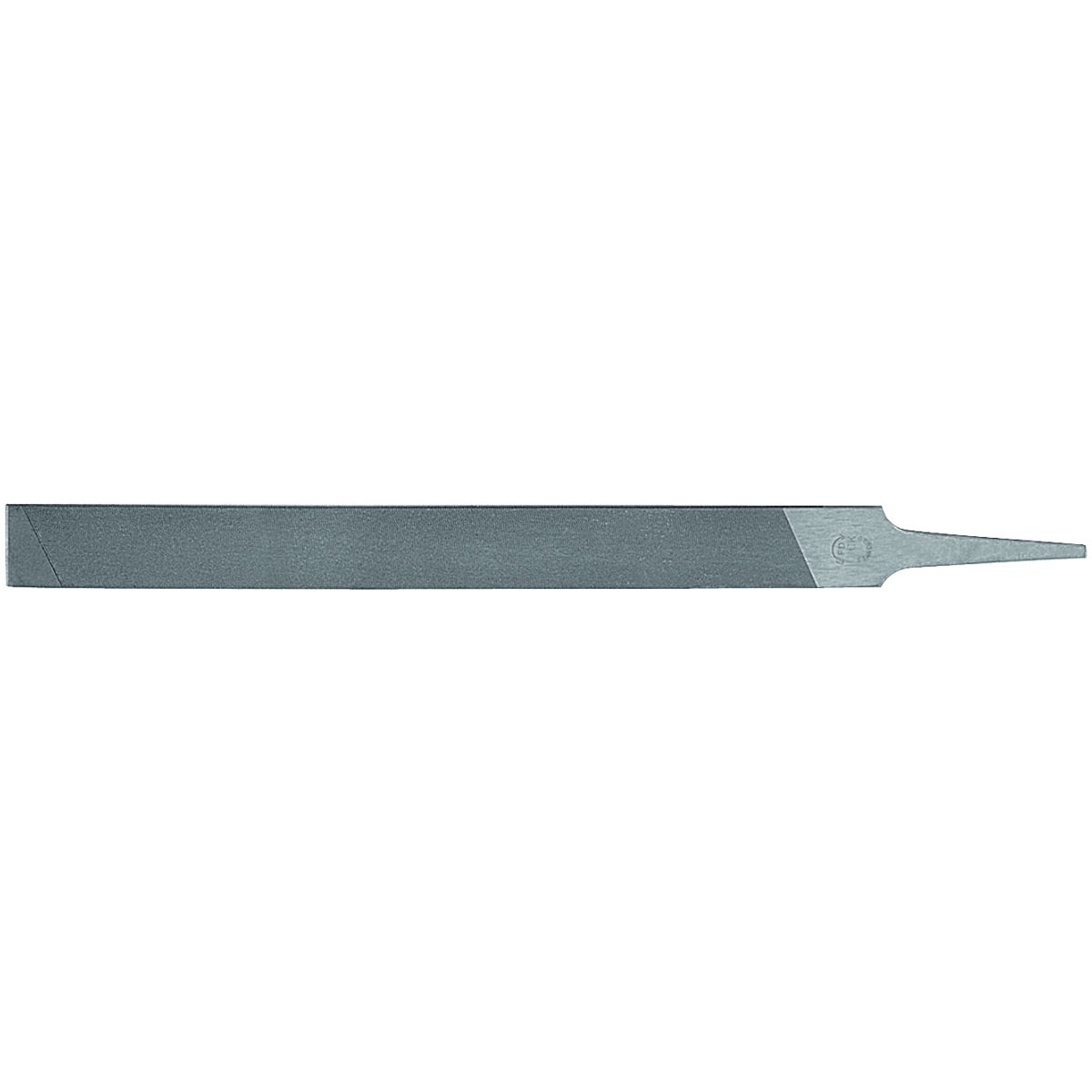 Mühlsäge-Schärffeile Hieb 3 (Schlicht) flach, runde Kanten, Länge ohne Angel: 200mm
