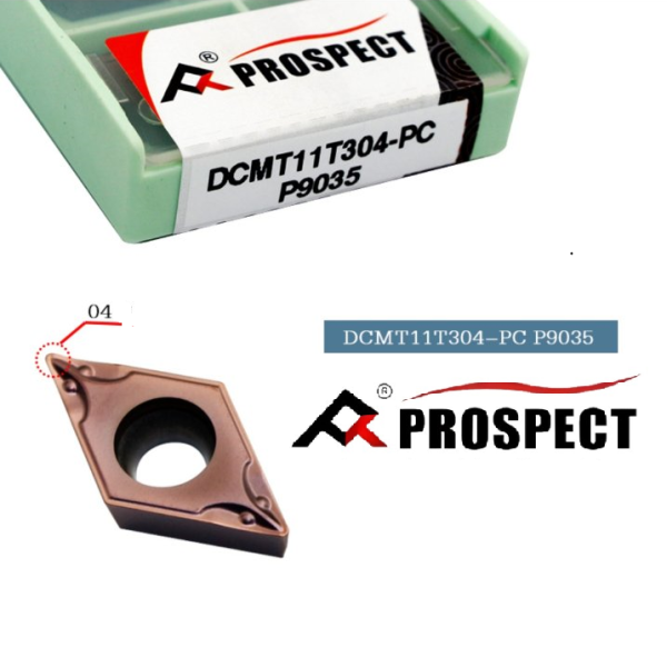 55° DNMG+DCMT · DCMT11T304-PC P9035