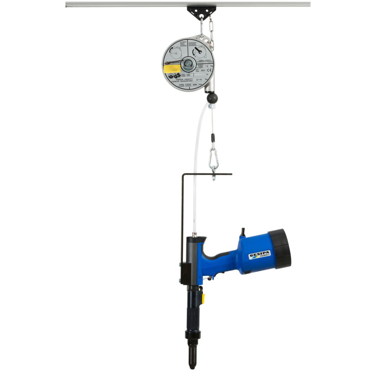 TAURUS 2 pneumatisch-hydraulisches Nietgerät Axial, 1 Stück