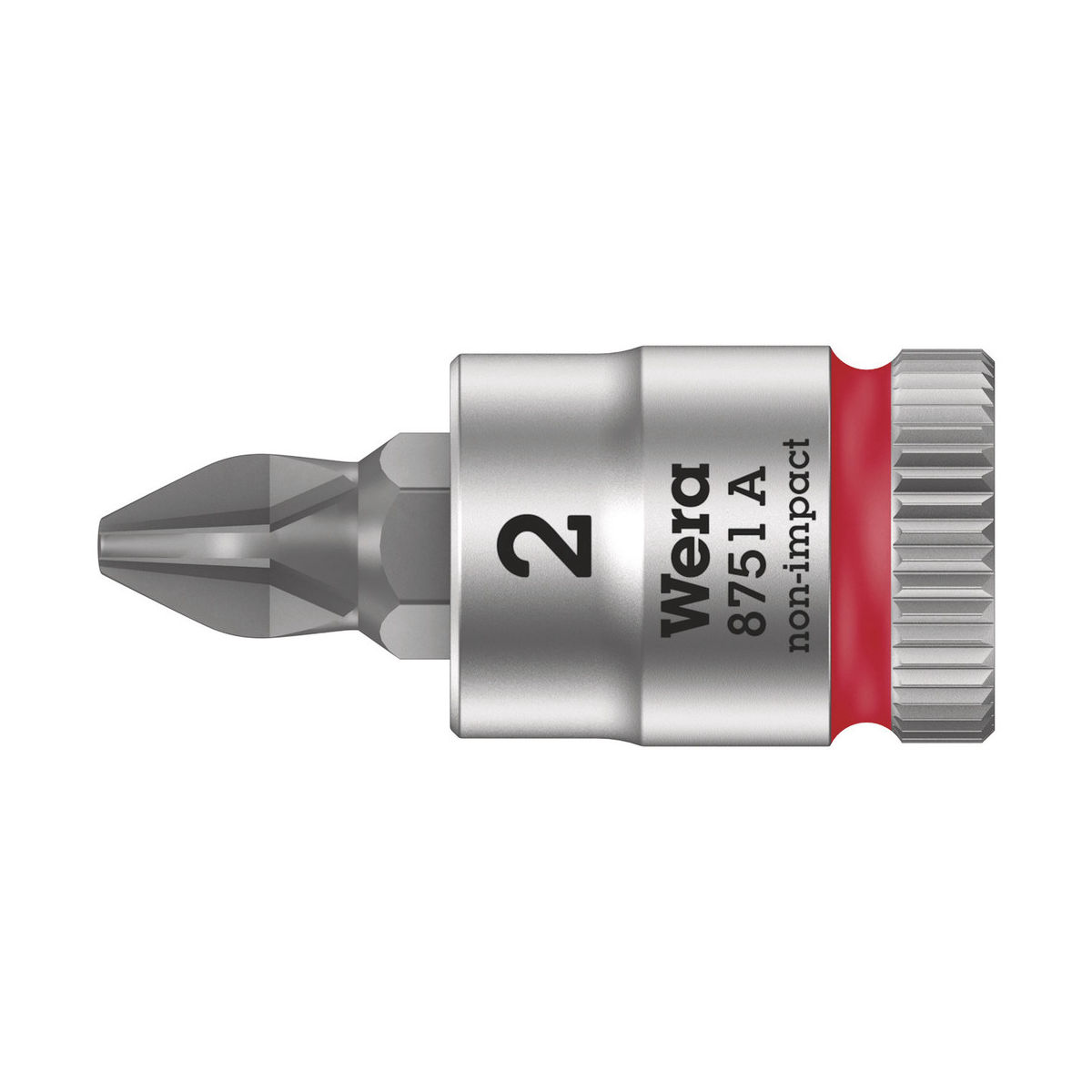 8751 A Phillips Zyklop Bitnuss mit 1/4″-Antrieb, PH 2 x 28 mm