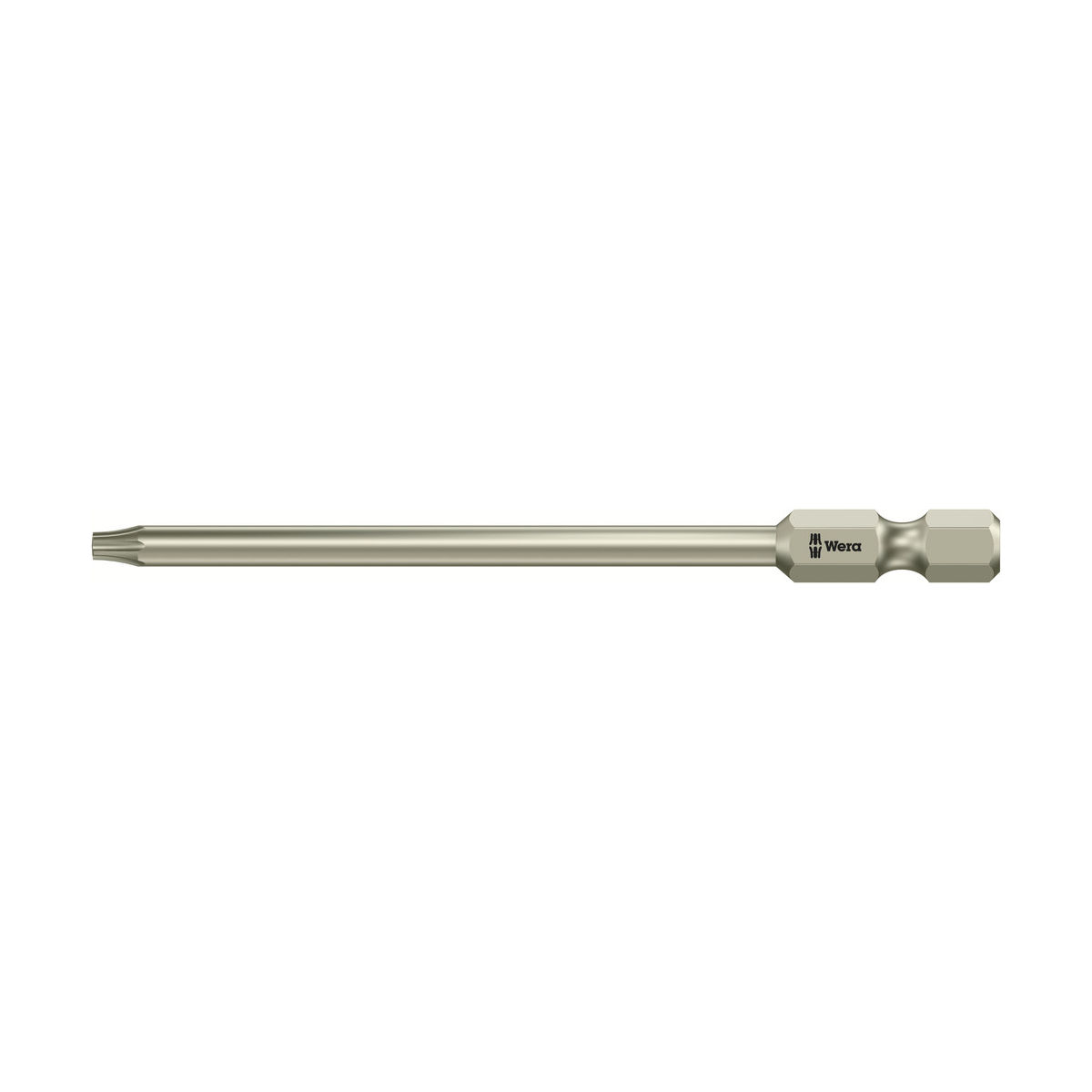 3867/4 TORX® BO Bits mit Bohrung, Edelstahl, TX 10 x 89 mm