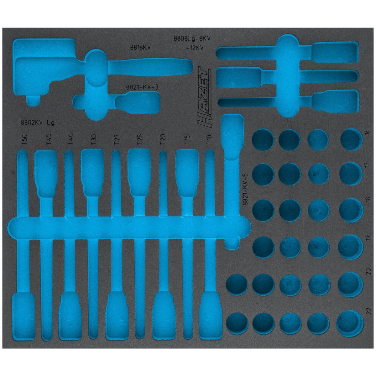 2-Komponenten Weichschaumeinlage ∙ L x B: 392 mm x 344 mm