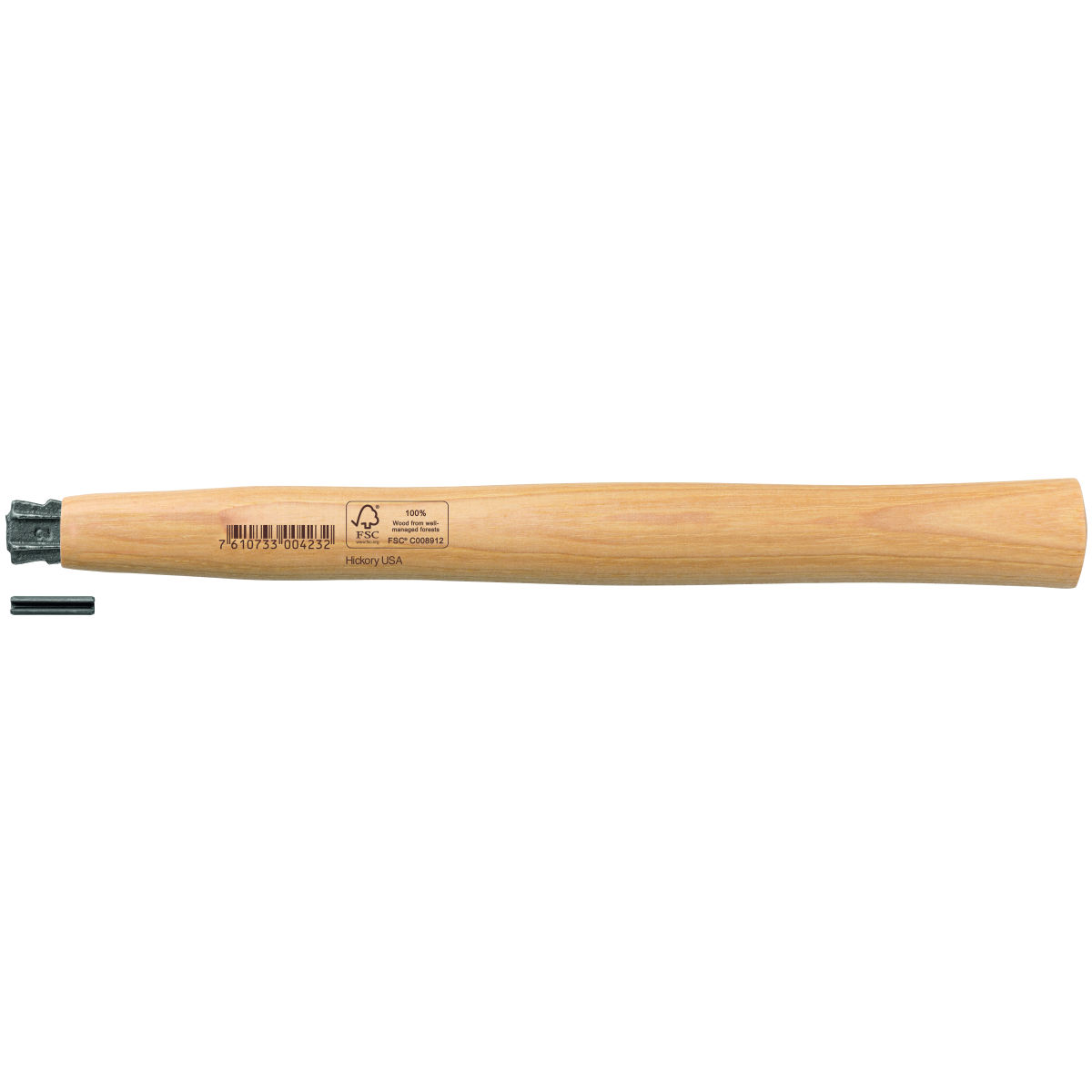 Hickory-Hammerstiel mit Keil, für Kopf-⌀: 22mm