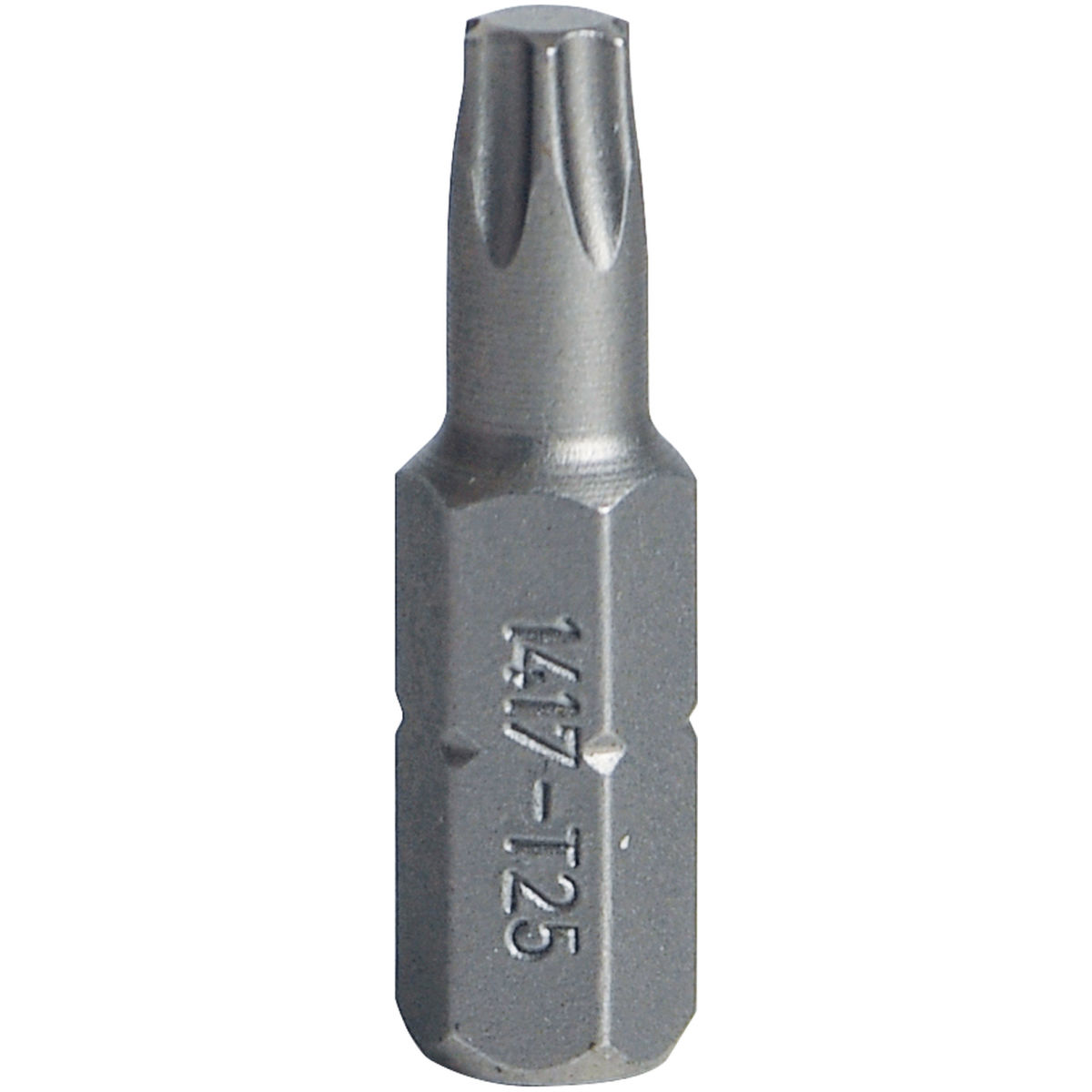 Bit-Schraubendrehereinsatz T 25 6kant C 6,3 L.25mm