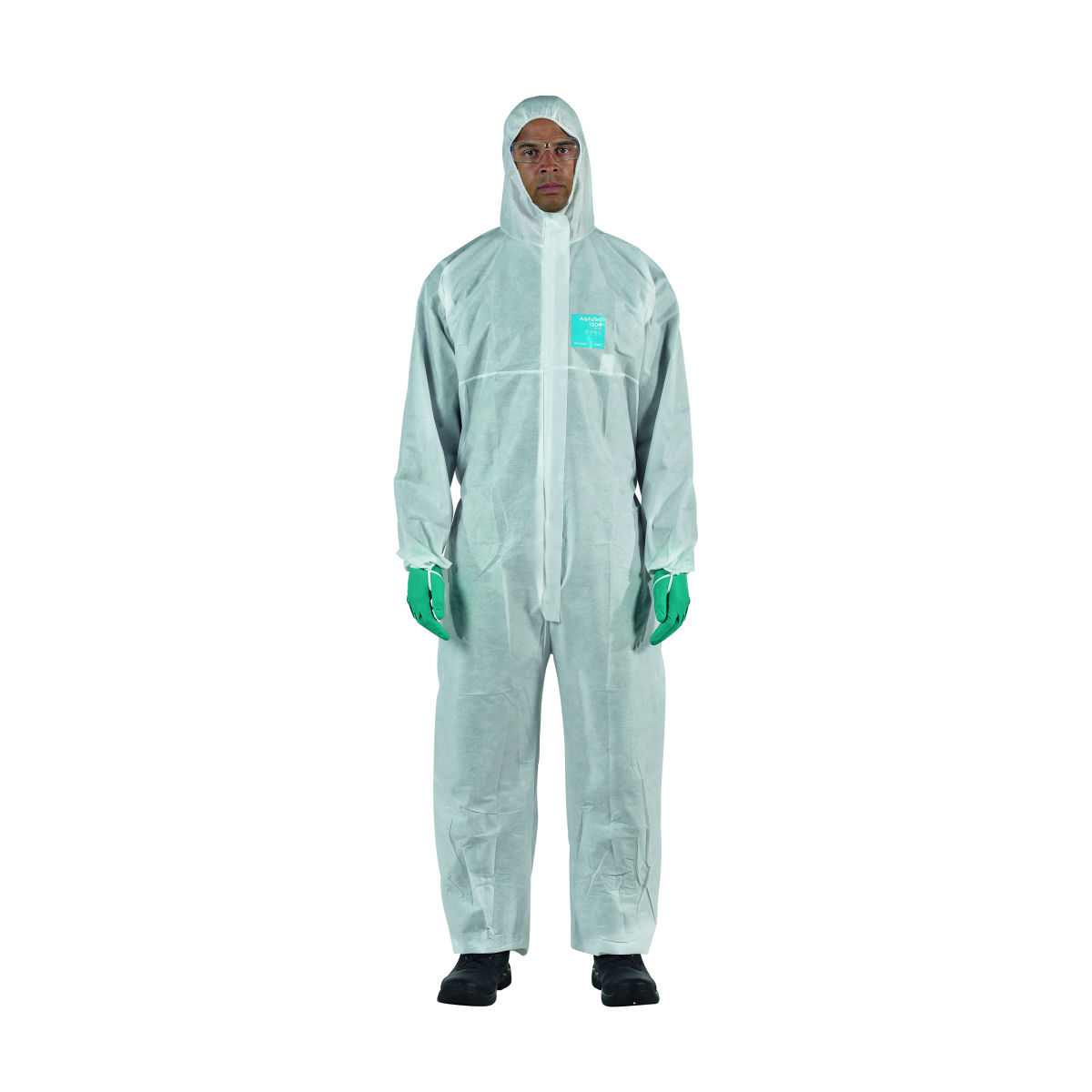 Schutzoverall Typ 5/6 AlphaTec® 1500 PLUS, weiß, Unisex-Größe: L