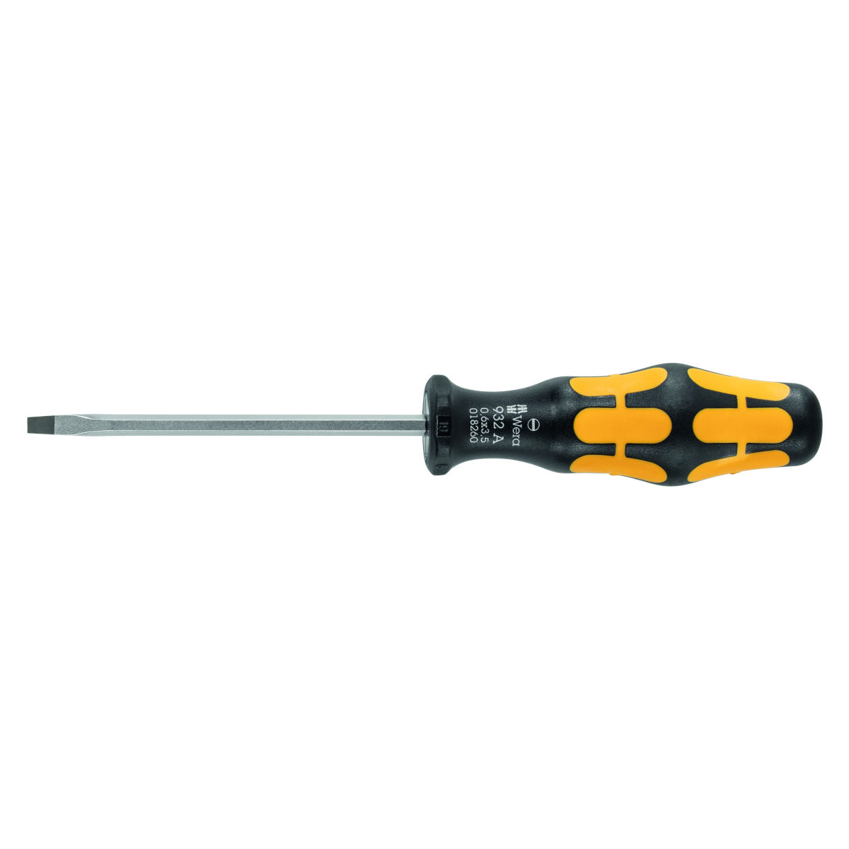 Schraubendreher für Schlitz, mit Kraftform-Heft und Schlagkappe, Schneidenbreite b: 3,5mm
