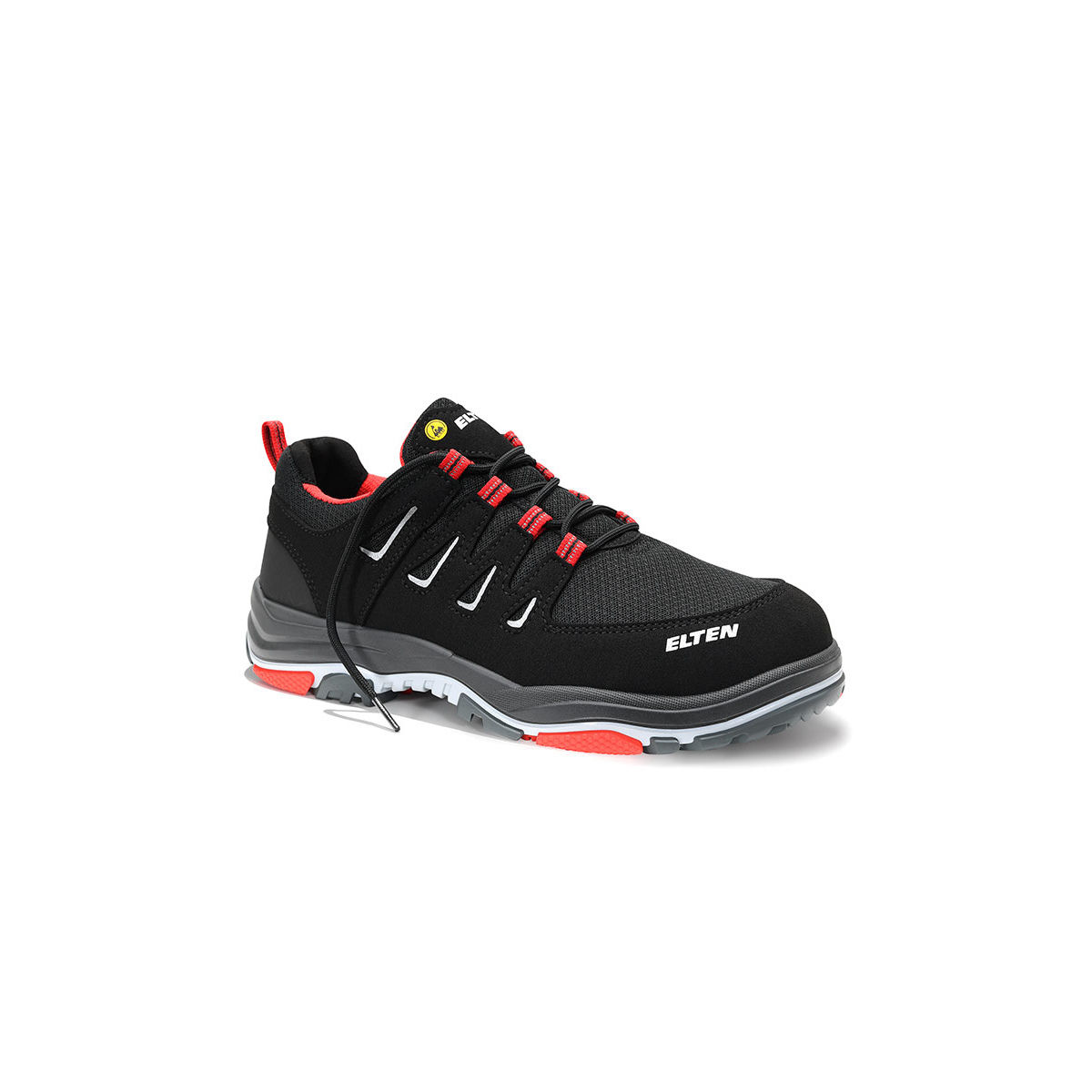 Sicherheitshalbschuh WILLIAM rot Low ESD S1PS Typ 3, Größe 46