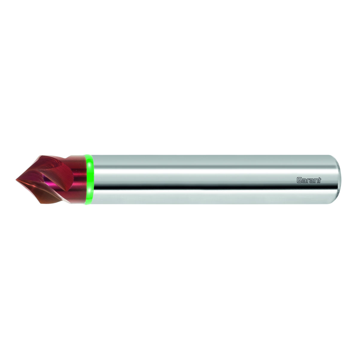 VHM-Entgrater spiralisiert 90°, TiSiN, ⌀ h6 D C : 0,5mm