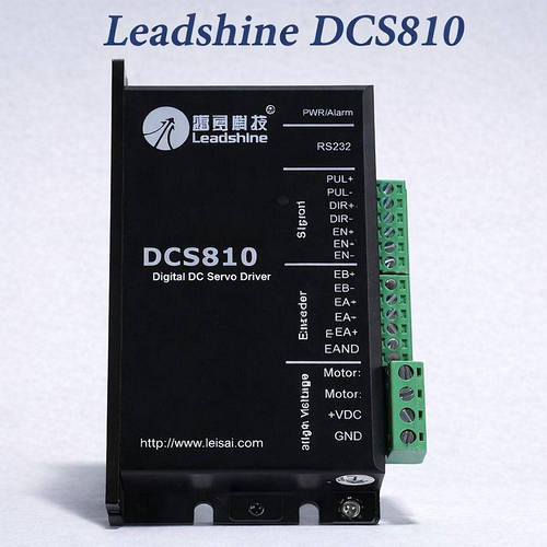 Цифровий драйвер серводвигуна Leadshine DCS810 — DSP серводрайвер постійного струму для ЧПУ