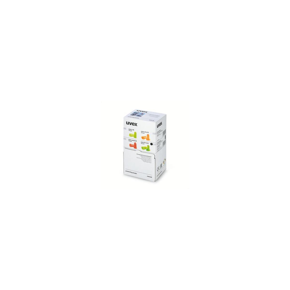 Gehörschutzstöpsel uvex hi-com grün SNR 24 dB Größe M